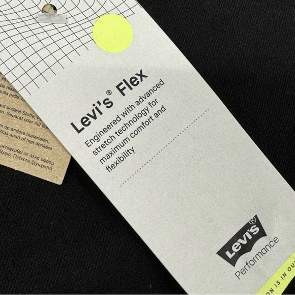 LEVIS 511 SLIM FLEX JEANS BLACK - Picture 9 of 12